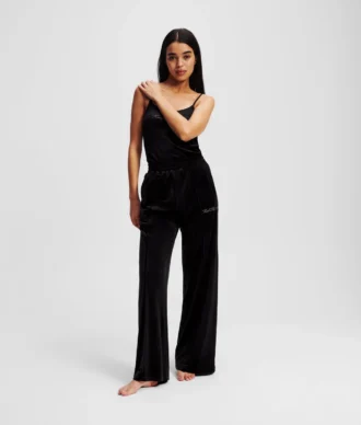 PANTALON DE JOGGING EN VELOURS HOTEL KARL