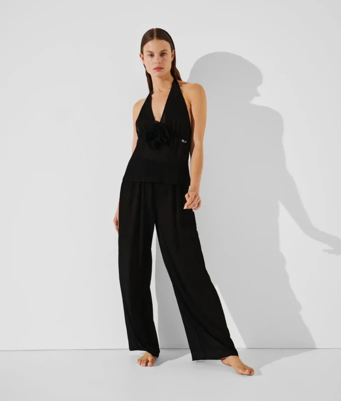 PANTALON DE PLAGE PLISSÉ PANTALON DE PLAGE PLISSÉ