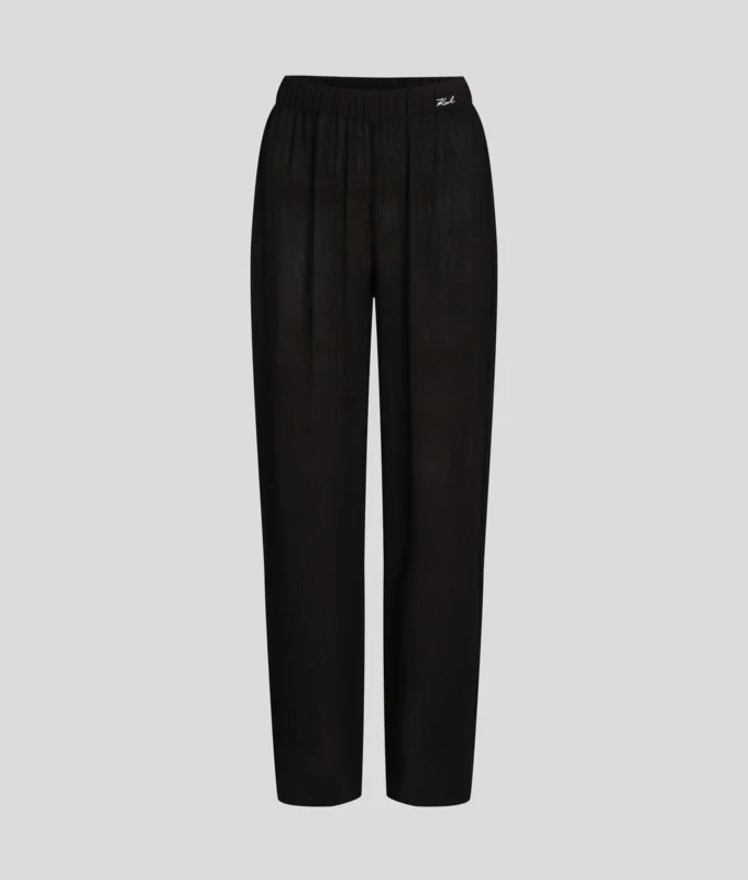 PANTALON DE PLAGE PLISSÉ PANTALON DE PLAGE PLISSÉ