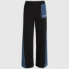 Pantalon de survêtement à empiècements en denim Pantalon de survêtement à empiècements en denim