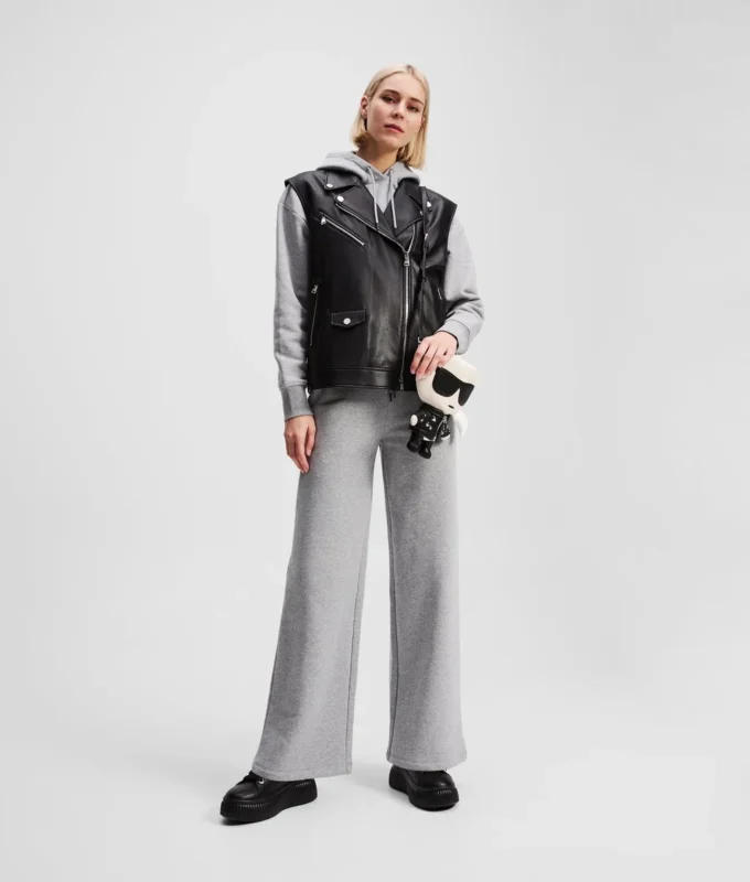 PANTALON DE SURVÊTEMENT À JAMBES LARGES IKON PANTALON DE SURVÊTEMENT À JAMBES LARGES IKON
