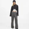 Pantalon de survêtement large délavé Pantalon de survêtement large délavé