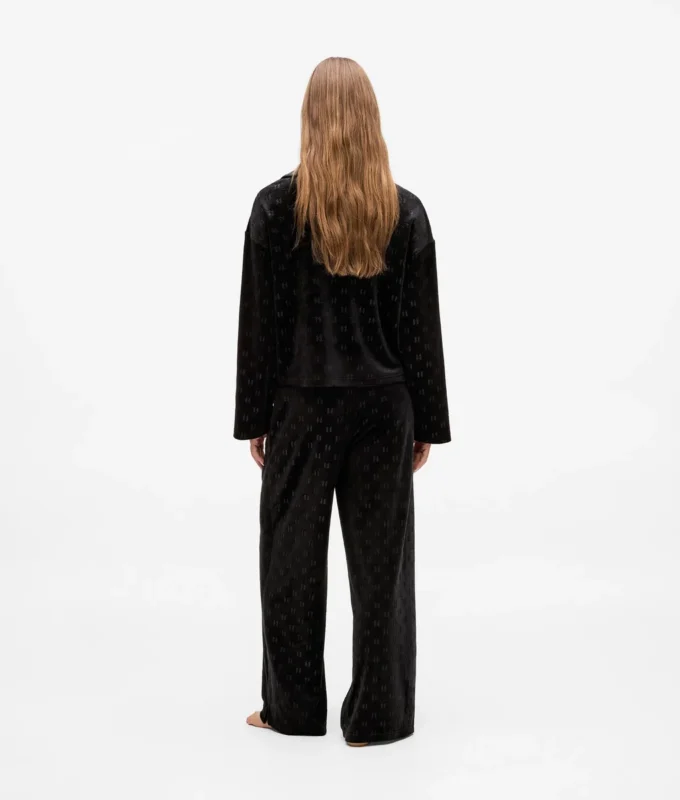 Pantalon de survêtement lounge monogrammé Pantalon de survêtement lounge monogrammé