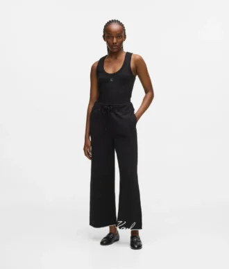 Pantalon de survêtement à ourlet signature