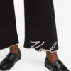 Pantalon de survêtement à ourlet signature Pantalon de survêtement à ourlet signature