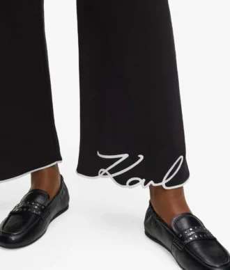 Pantalon de survêtement à ourlet signature