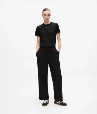 Pantalon de survêtement à strass