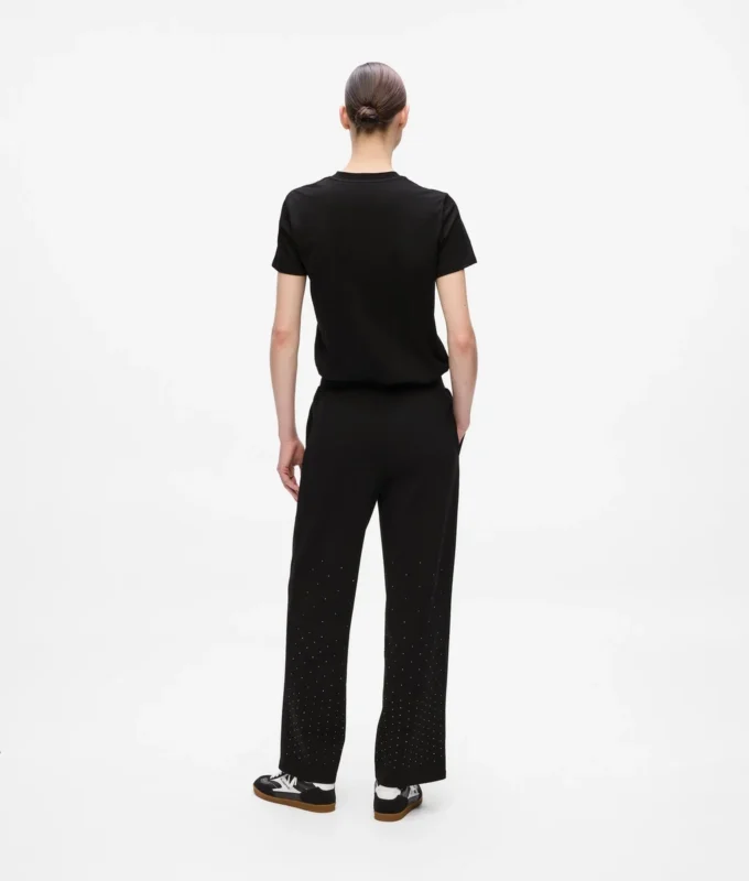 Pantalon de survêtement à strass Pantalon de survêtement à strass