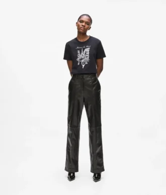 Pantalon en cuir