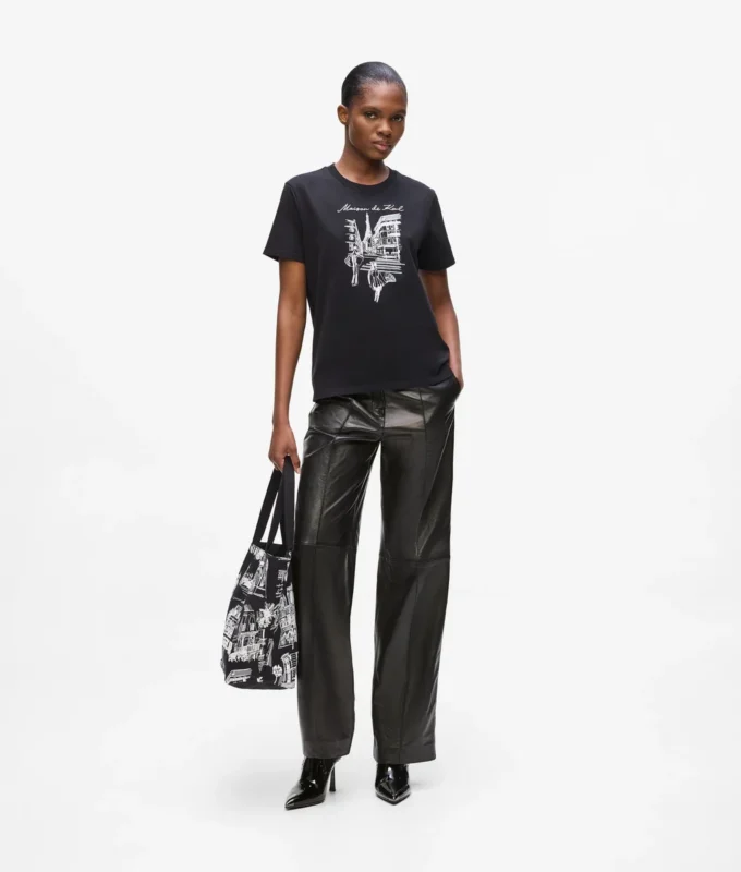 Pantalon en cuir