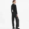 Pantalon en maille bouclée