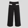 PANTALON EN MAILLE À Passepoil contrasté PANTALON EN MAILLE À Passepoil contrasté