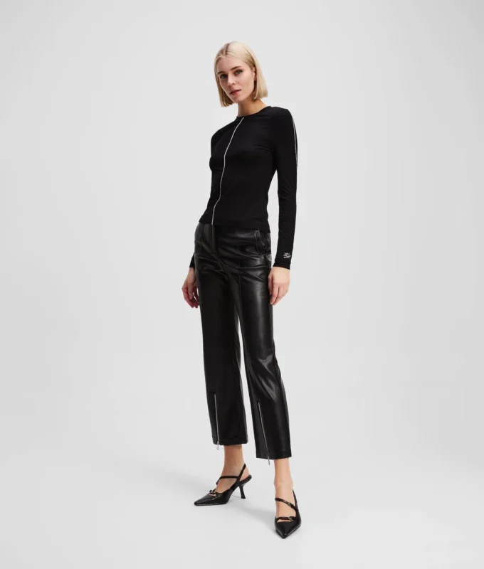 PANTALON EN SIMILI CUIR PANTALON EN SIMILI CUIR