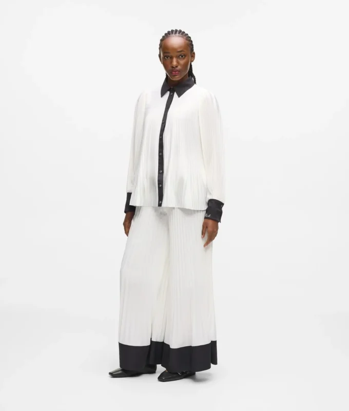 Pantalon large à plis Pantalon large à plis