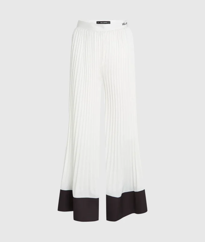 Pantalon large à plis Pantalon large à plis
