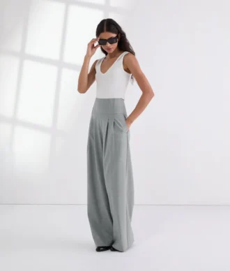 PANTALON LARGE SUR MESURE