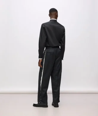 Pantalon à passepoil contrasté KL Studio
