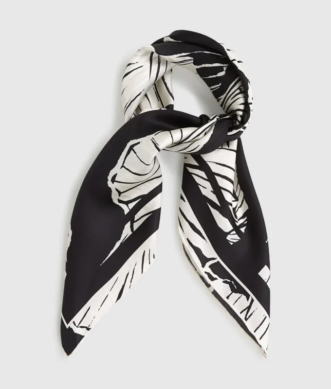 Petit foulard éventail K/Signature Petit foulard éventail K/Signature