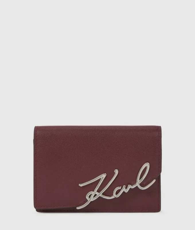 Petit portefeuille K/Signature