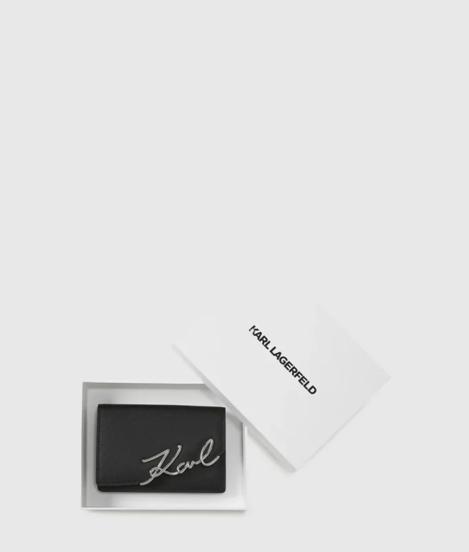 Petit portefeuille K/Signature