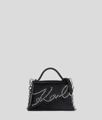 PETIT SAC À BANDOULIÈRE CLOUÉ K/SIGNATURE