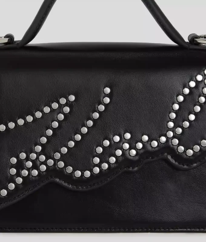 PETIT SAC À BANDOULIÈRE CLOUÉ K/SIGNATURE PETIT SAC À BANDOULIÈRE CLOUÉ K/SIGNATURE