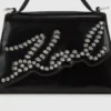 Petit sac à bandoulière clouté K/Signature Petit sac à bandoulière clouté K/Signature