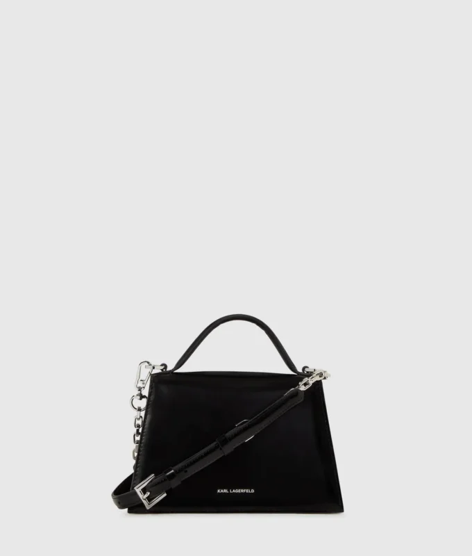 Petit sac à bandoulière clouté K/Signature Petit sac à bandoulière clouté K/Signature