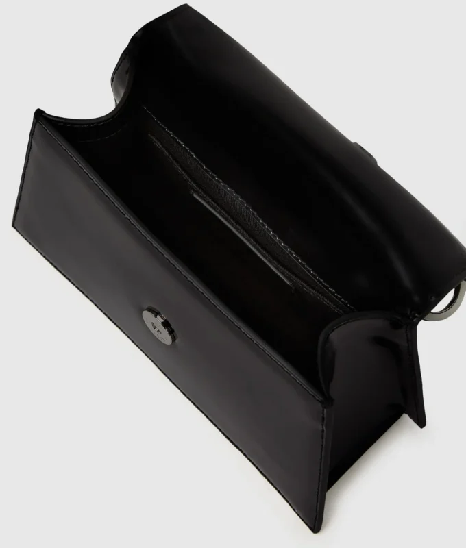 Petit sac à bandoulière clouté K/Signature Petit sac à bandoulière clouté K/Signature