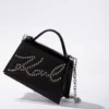 Petit sac à bandoulière clouté K/Signature Petit sac à bandoulière clouté K/Signature