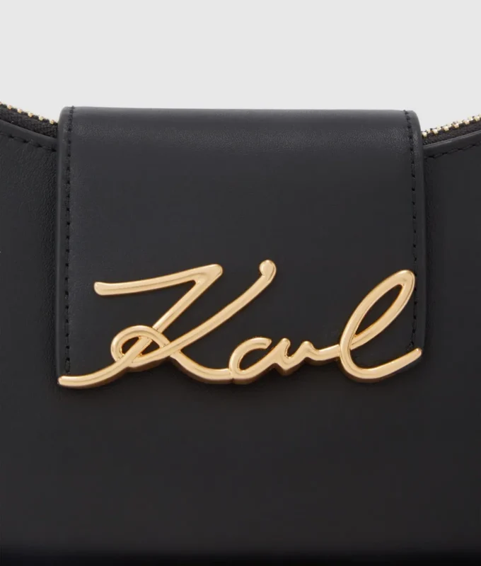 Petit sac à bandoulière réversible K/Signature Petit sac à bandoulière réversible K/Signature