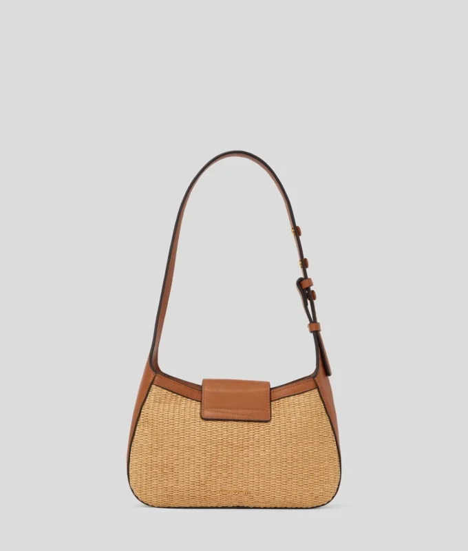 Petit sac à bandoulière tissé K/Signature Petit sac à bandoulière tissé K/Signature