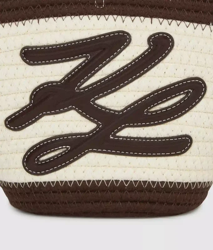 Petit sac de plage K/Autograph en corde Petit sac de plage K/Autograph en corde
