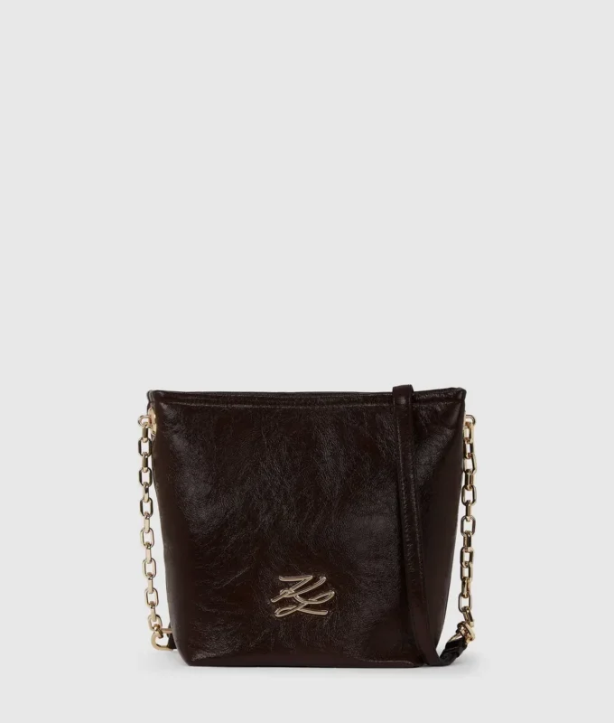 Petit sac seau brillant K/Autograph Petit sac seau brillant K/Autograph