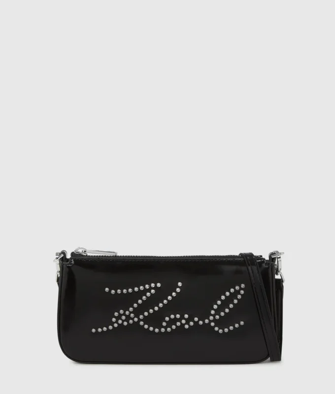 Pochette à bandoulière K/Signature Pochette à bandoulière K/Signature