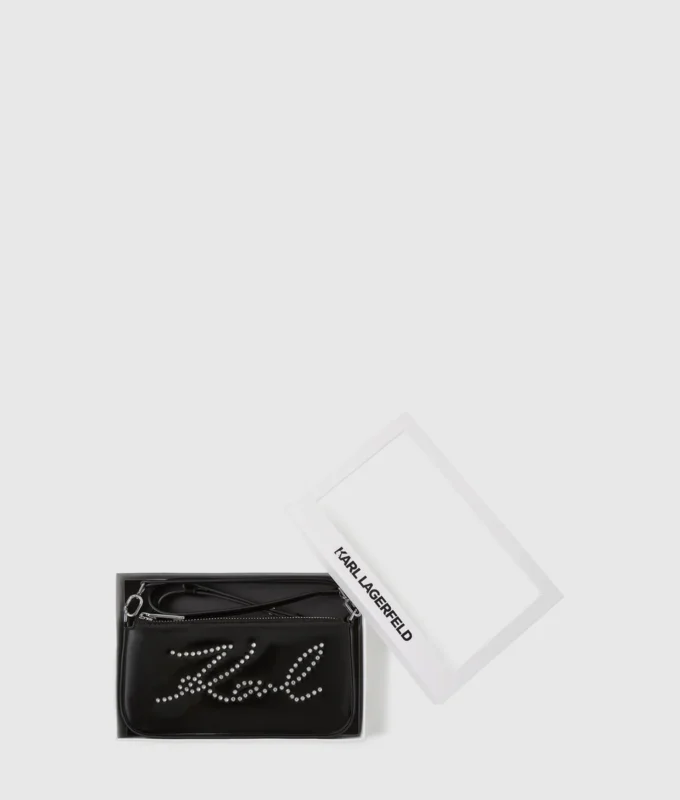 Pochette à bandoulière K/Signature Pochette à bandoulière K/Signature