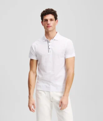 POLO À BOUTONS-PRESSIONS