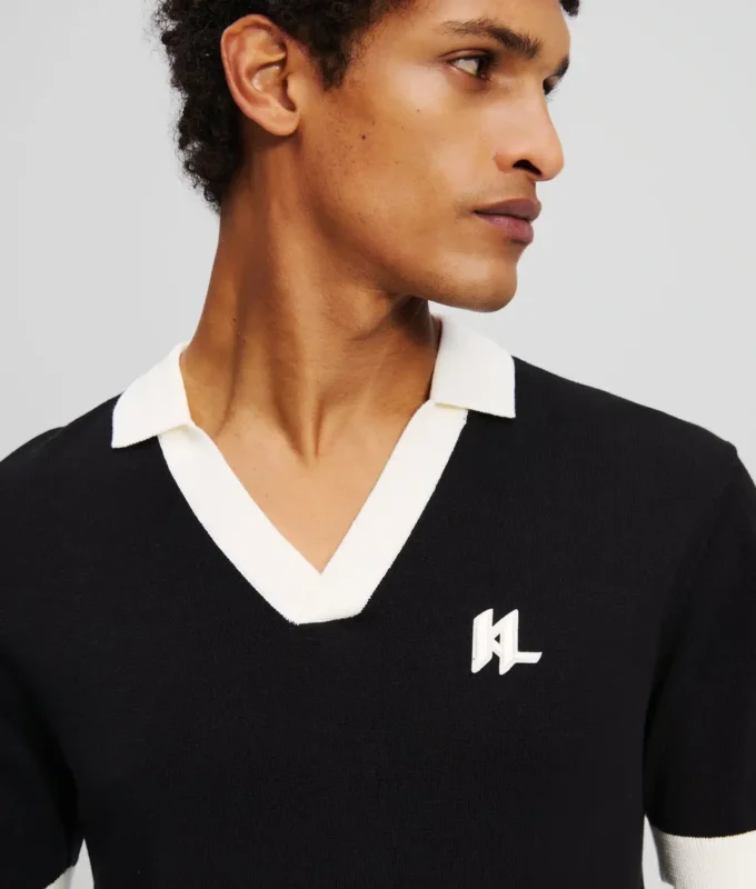POLO EN MAILLE MONOGRAMME POLO EN MAILLE MONOGRAMME