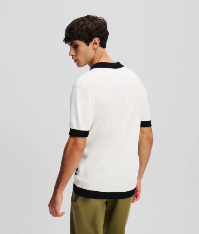 POLO EN MAILLE MONOGRAMME POLO EN MAILLE MONOGRAMME