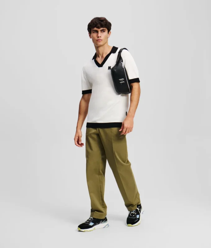 POLO EN MAILLE MONOGRAMME POLO EN MAILLE MONOGRAMME