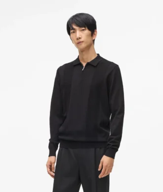 Polo zippé