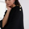 PONCHO EN MAILLE COULOTTE PONCHO EN MAILLE COULOTTE