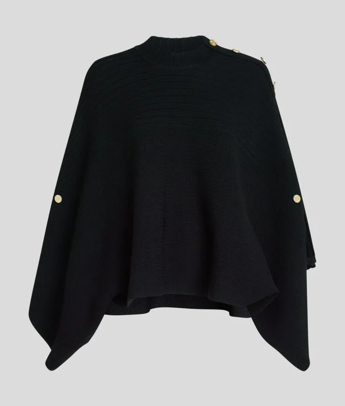 PONCHO EN MAILLE COULOTTE PONCHO EN MAILLE COULOTTE