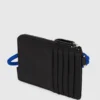 Porte-cartes en nylon avec cordon Porte-cartes en nylon avec cordon