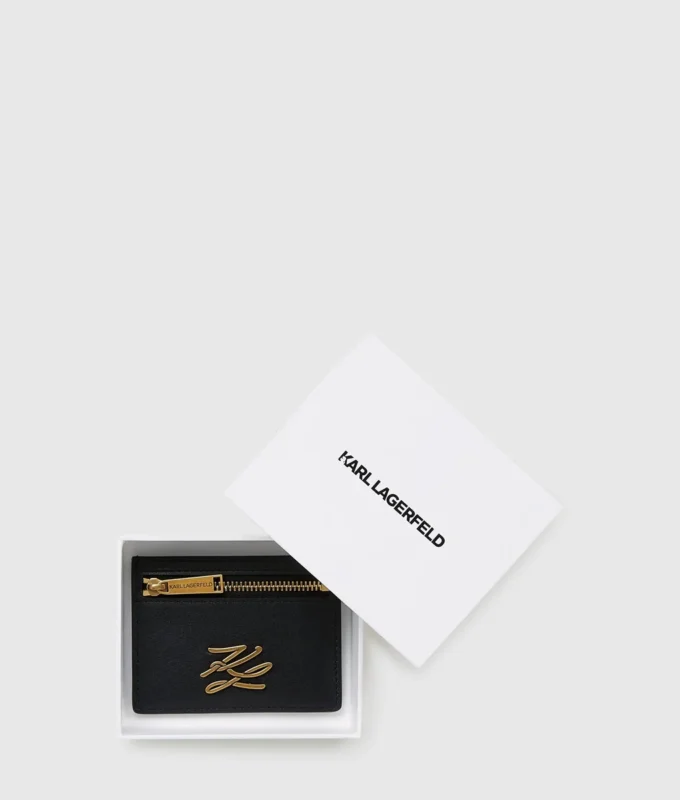 Porte-cartes K/Autograph avec fermeture éclair Porte-cartes K/Autograph avec fermeture éclair
