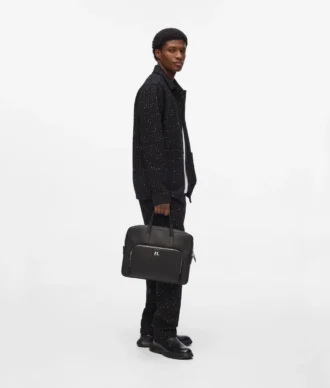 Porte-documents en cuir K/Monogram