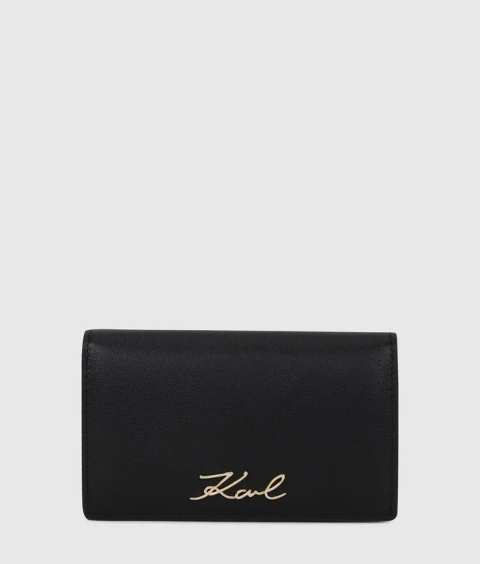 Portefeuille à deux volets K/Signature Portefeuille à deux volets K/Signature