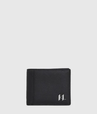 Portefeuille en cuir K/Monogram