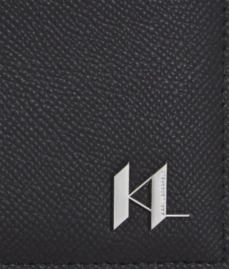 Portefeuille en cuir K/Monogram