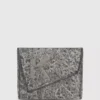 Portefeuille en denim géométrique Portefeuille en denim géométrique